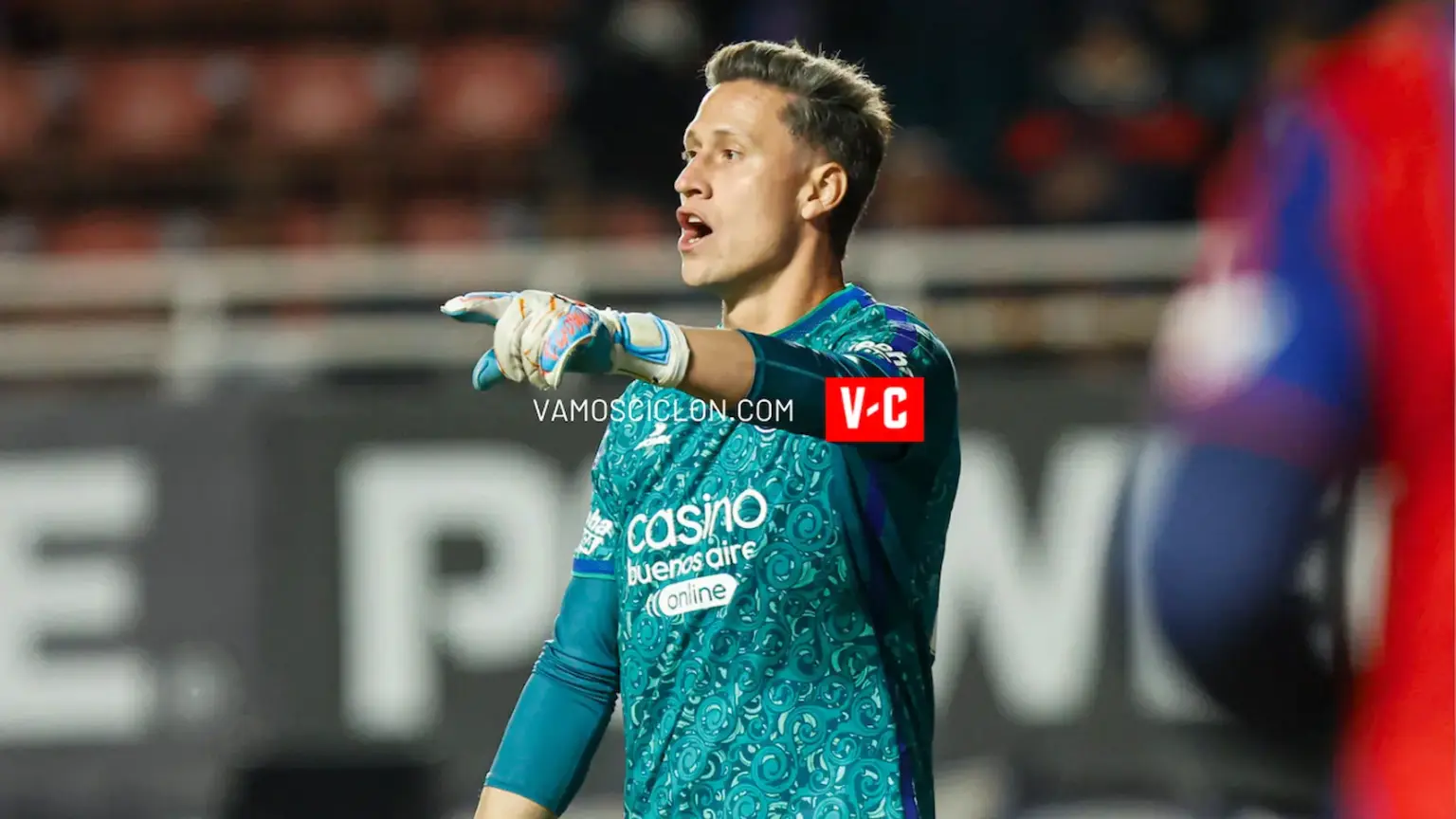 José Devecchi, titular en el arco de San Lorenzo