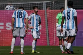 Talavera y Ojeda debutaron en la derrota de Argentina en los Juegos Suramericanos