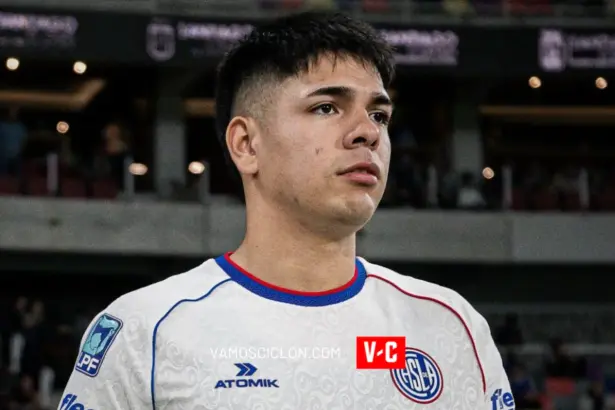 nahuel arias san lorenzo central cordoba primer plano