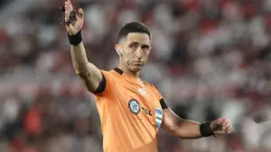 Nazareno Arasa, el árbitro de San Lorenzo vs.