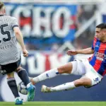 La patada de Manuel Insaurralde a Santiago Ascacibar en San Lorenzo vs. Boca