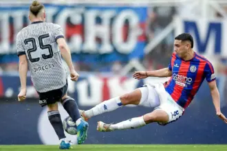 La patada de Manuel Insaurralde a Santiago Ascacibar en San Lorenzo vs. Boca