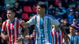 Talavera y Ojeda debutaron en la derrota de Argentina en los Juegos Suramericanos