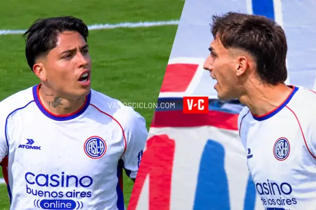Otro síntoma del momento de San Lorenzo: fuerte cruce entre Farías y Auzmendi
