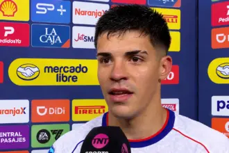 “Lo merecíamos”: Gulli habló tras su golazo que le dio el triunfo a San Lorenzo