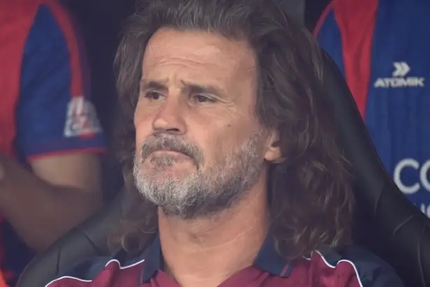 Insua en el partido de San Lorenzo contra Boca