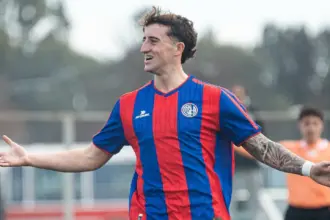 Thiago Perugini: el juvenil que reapareció en San Lorenzo a dos años y medio de su debut